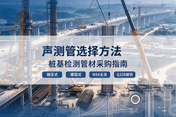 冷水江声测管选型标准
