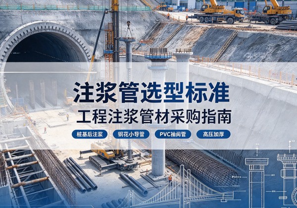 冷水江注浆管选型标准